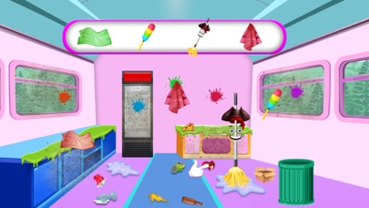 火车清洗和清洁游戏