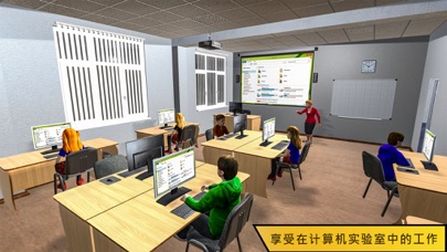 虚拟学校女孩模拟器2021动漫学校爱情故事游戏