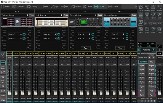 百灵达x32调音台pc控制软件下载v4.2 官方最新版