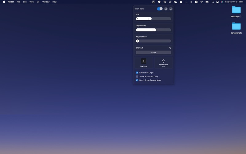 显示快捷键Pro_显示按键及快捷键组合