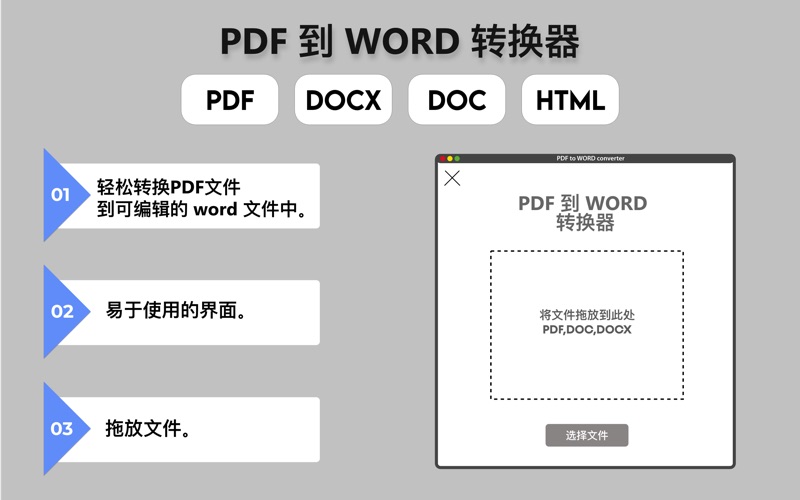 pdf转换器pdf转word