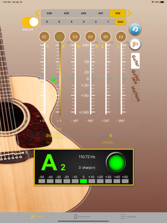 GuitarTuner:吉他调音器