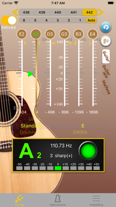 GuitarTuner:吉他调音器