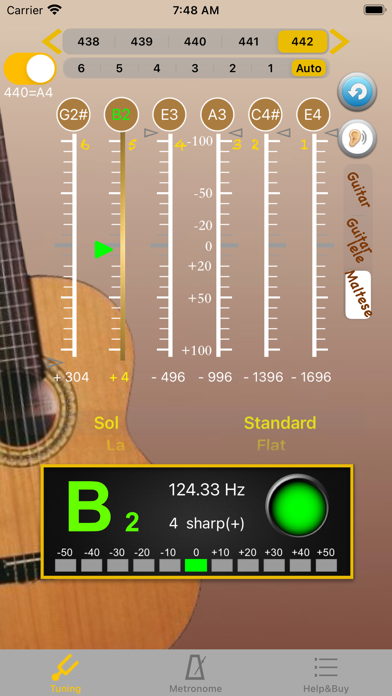 GuitarTuner:吉他调音器