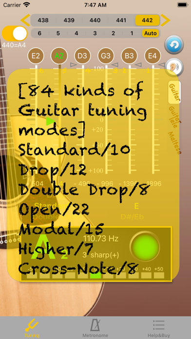 GuitarTuner:吉他调音器