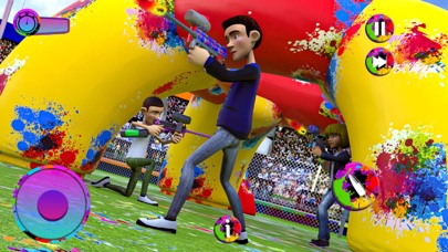 彩弹射击大逃杀游戏