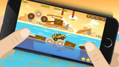 铺路搭桥汽车过河游戏