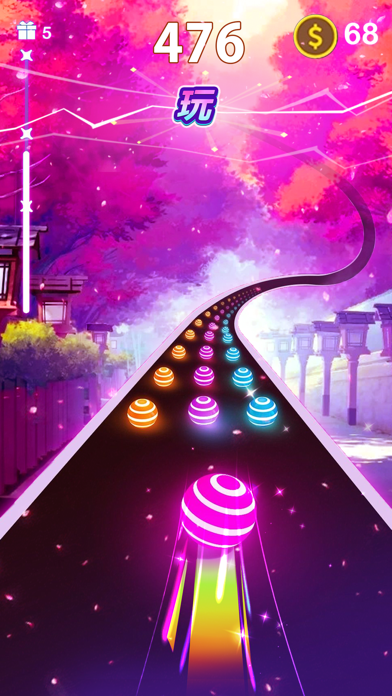 美歌大路 - 音乐球球游戏