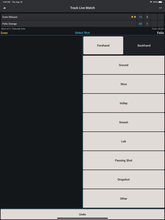 Smashpoint - 网球比赛分数统计、日常运动追踪