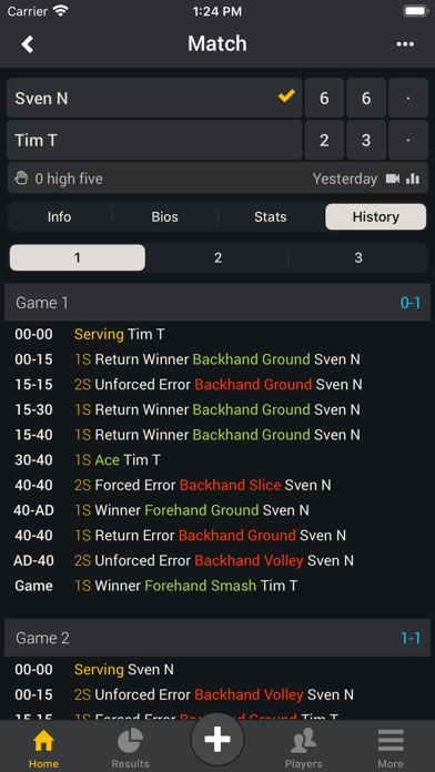 Smashpoint - 网球比赛分数统计、日常运动追踪