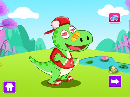 贝贝公主照顾恐龙小动物-宝宝宠物小游戏大全