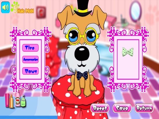 朵拉公主宠物美容沙龙-照顾宠物游戏