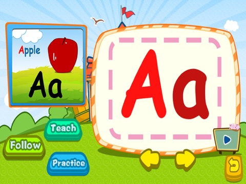 英语字母写字板-学前益智早教英语游戏