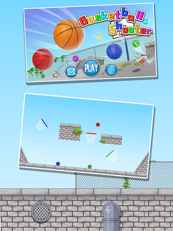 篮球物理投篮高手-益智投篮关卡游戏