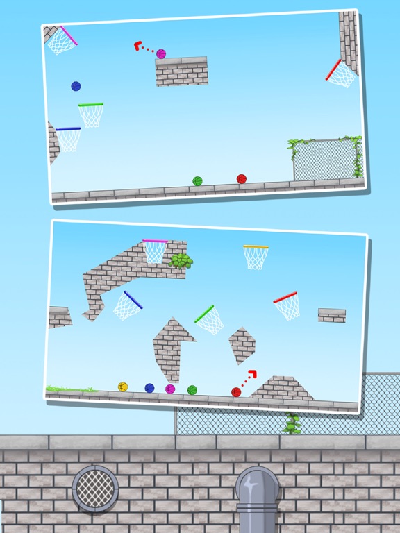 篮球物理投篮高手-益智投篮关卡游戏
