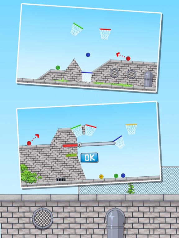 篮球物理投篮高手-益智投篮关卡游戏