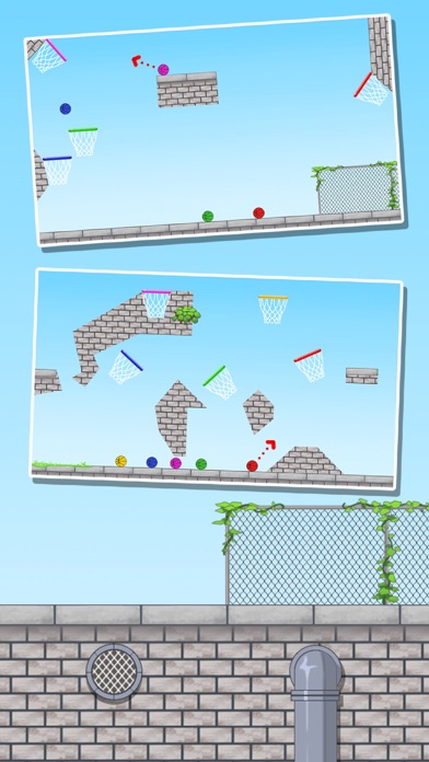 篮球物理投篮高手-益智投篮关卡游戏