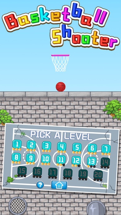 篮球物理投篮高手-益智投篮关卡游戏