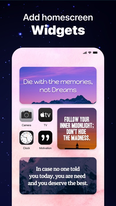 每日励志语录睿心冥想肯定为了iOS电话