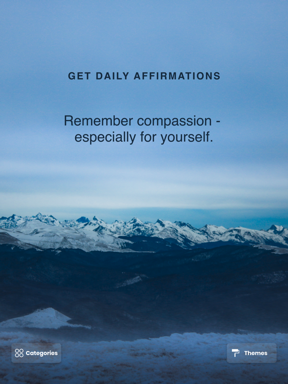 每日励志语录睿心冥想肯定为了iOS电话