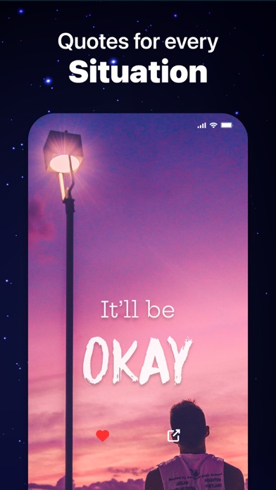 每日励志语录睿心冥想肯定为了iOS电话