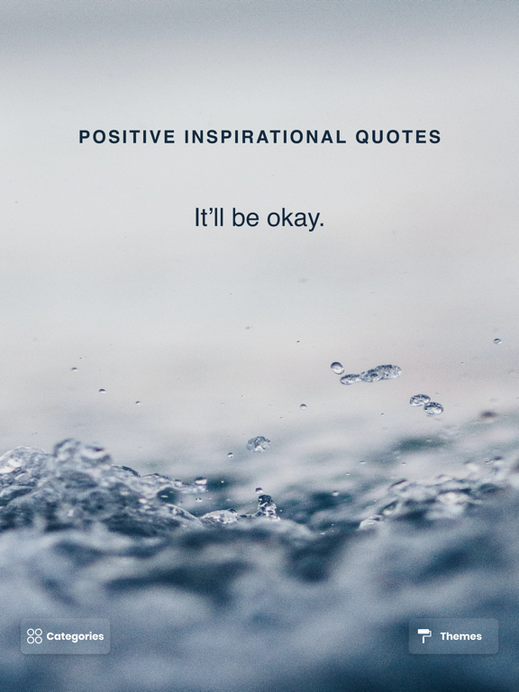 每日励志语录睿心冥想肯定为了iOS电话