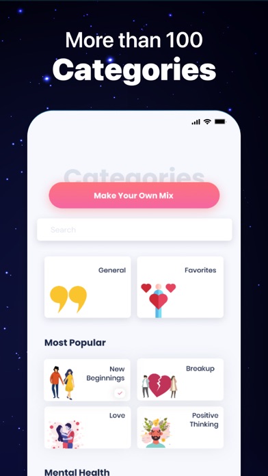 每日励志语录睿心冥想肯定为了iOS电话
