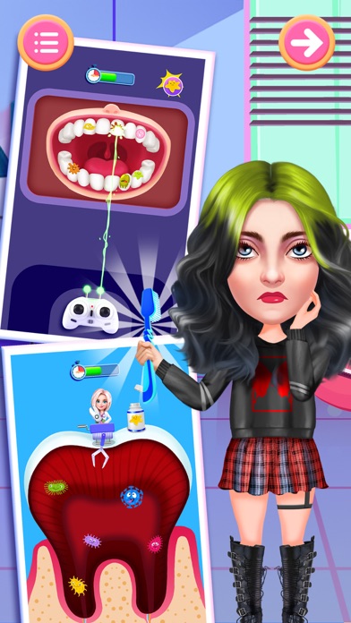 牙齿游戏牙医模拟器医生模拟器牙医游戏医生游戏医院小游戏大全