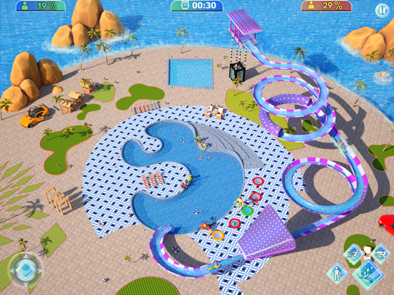 彩弹射击：水上游戏