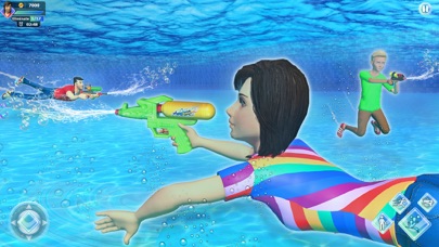 彩弹射击：水上游戏