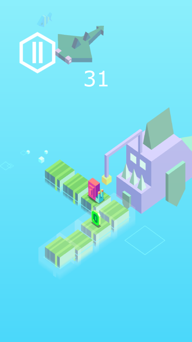 冒险岛跳跃_虐心卡通风格小游戏