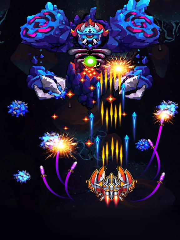 星际战机：经典全民王牌雷电飞机大作战模拟器单机冒险空战小游戏