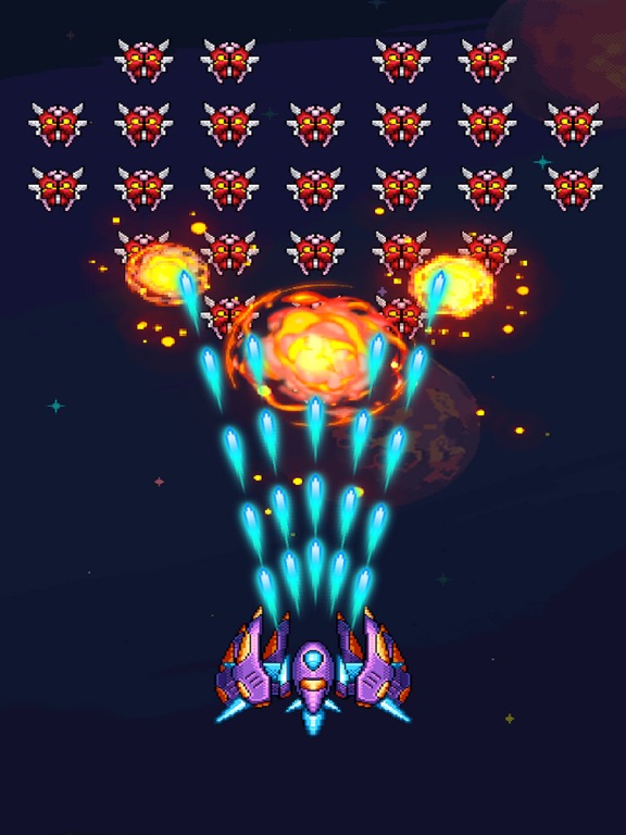 星际战机：经典全民王牌雷电飞机大作战模拟器单机冒险空战小游戏