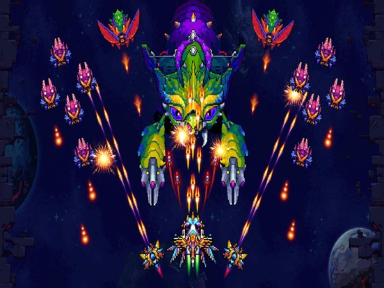 星际战机：经典全民王牌雷电飞机大作战模拟器单机冒险空战小游戏