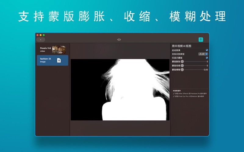 雨伞视频AI抠图_一键视频照片智能抠图抠像换背景