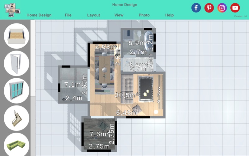 家居设计平面图