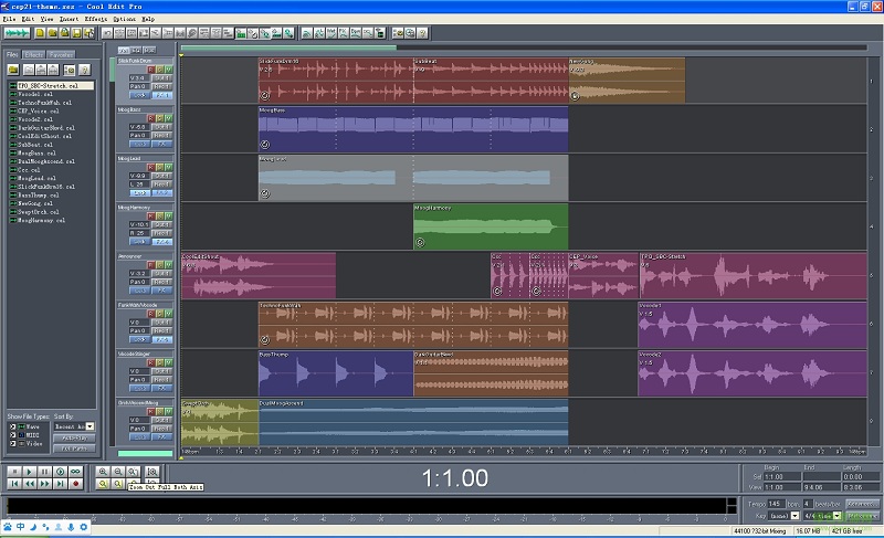 cooledit消除噪音下载v2.1 汉化版
