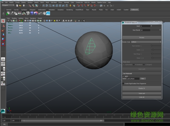 maya2014破碎插件pdi下载
