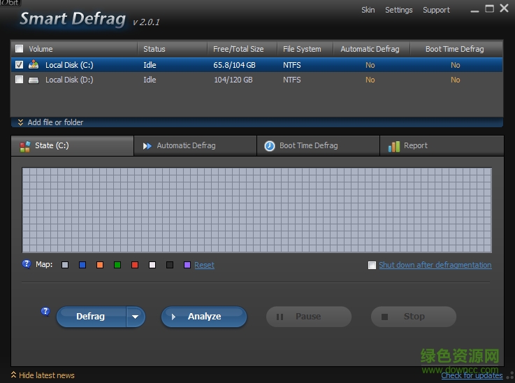 iobit smart defrag中文版下载v5.5 绿色免费版