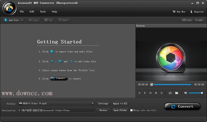 Aiseesoft MXF Converter(mxf格式转换器)下载v7.1.80