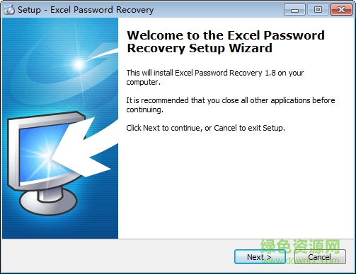 excel password recovery(修改excel打开密码)下载v1.8 最新修改版