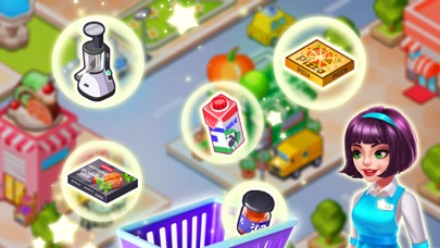 火爆超市经营-女孩子玩的休闲童趣购物游戏