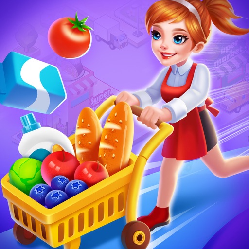 火爆超市经营-女孩子玩的休闲童趣购物游戏