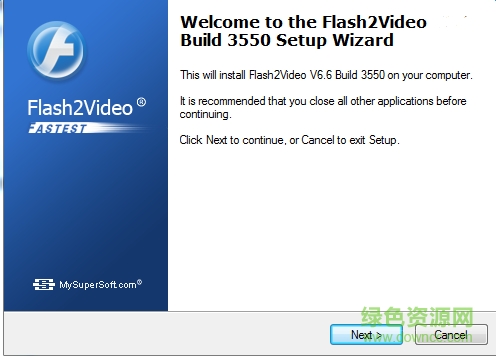 Flash2Video动画转换下载v7.2 绿色版