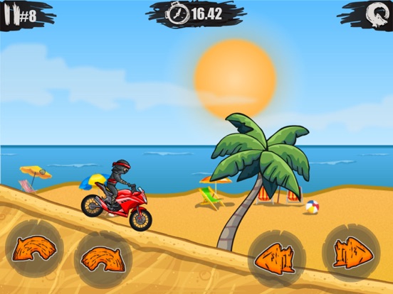 疯狂特技摩托 - 全民赛车漂移游戏