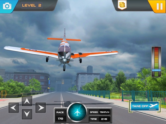 真正的飞机飞行模拟器