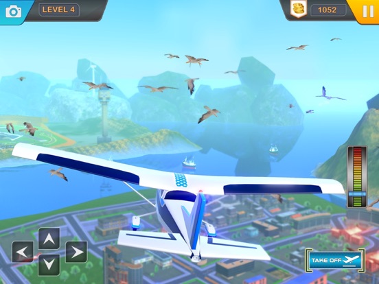 真正的飞机飞行模拟器