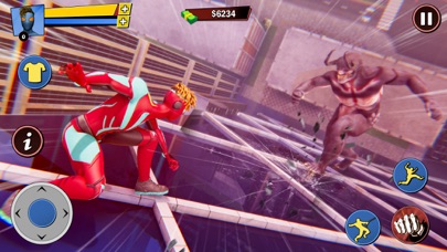 绳索 极好的 英雄 飞行 游戏