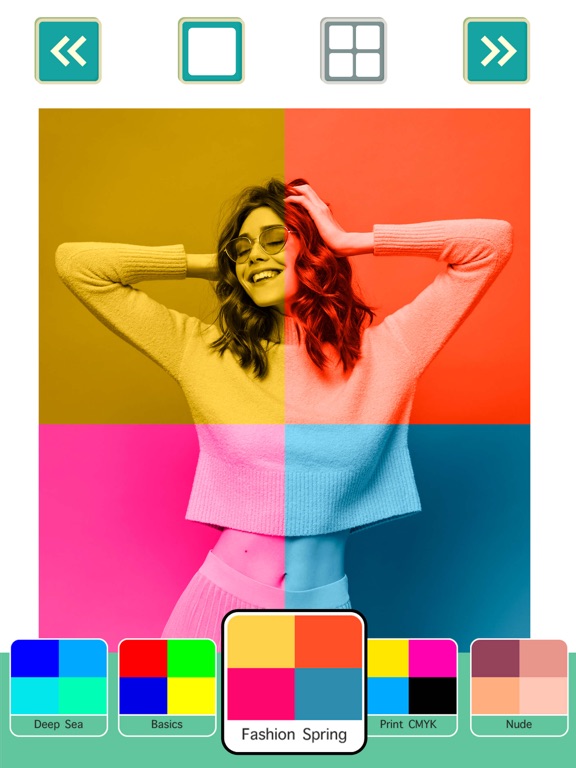 流行艺术相机照片编辑器 - 色彩效果