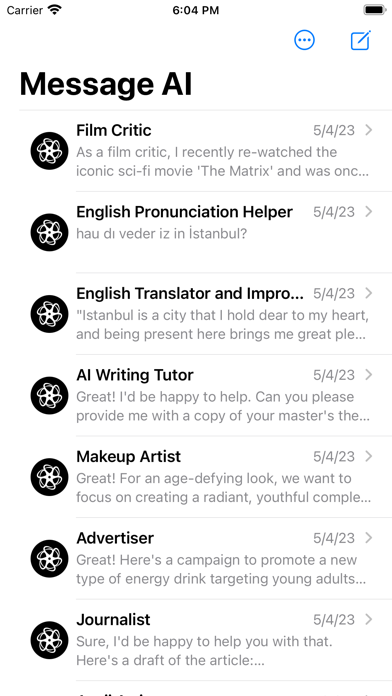 MessageAI_GPT中文版聊天语音图片